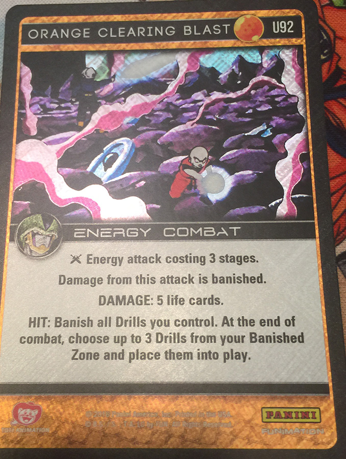 Orange Clearing Blast (FOIL)